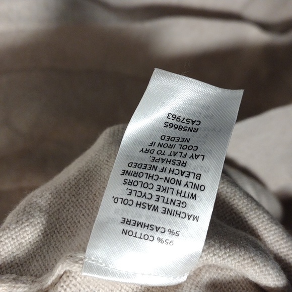 Nordstrom Cashmere and cotton sweater cardigan - Picture 5 of 6